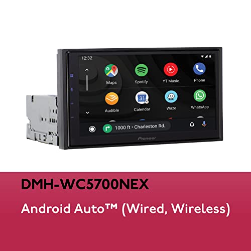 PIONEER CAR DMHWC5700NEX 6.8-inch Multimedia Digital Media Receiver with Wireless or Wired Apple CarPlay, Android Auto, Amazon Alexa, Android Auto, Apple CarPlay, Bluetooth PIONEER CAR DMHWC5700NEX 6.8-inch Multimedia Digital Media Receiver with Wireless or Wired Apple CarPlay, Android Auto, Amazon Alexa, Android Auto, Apple CarPlay, Bluetooth